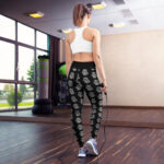 Leggings negros para yoga o tai chi: "Camino del Dragón", colección Tao, ropa inspirada en China
